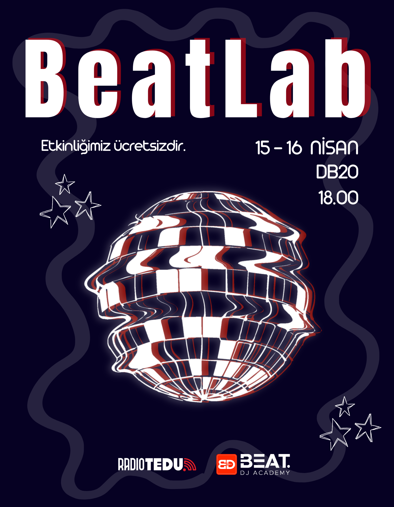 BeatLab (16 Nisan) etkinlik posteri