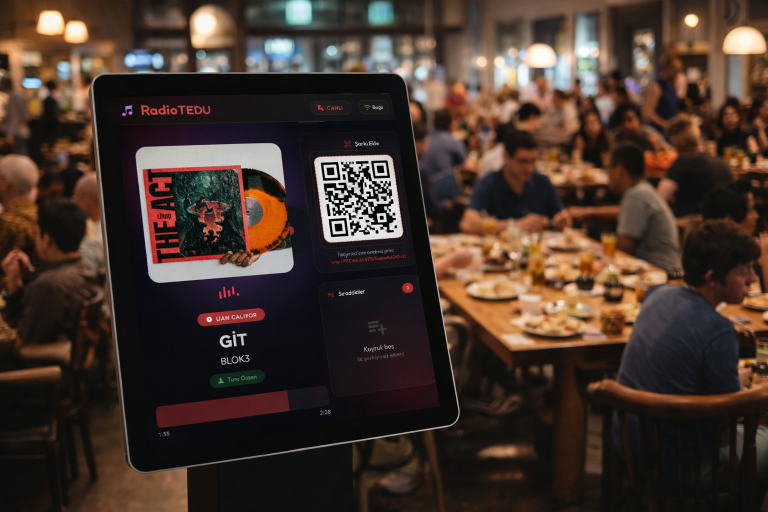 RadioTEDU QR-enabled campus Jukebox management interface